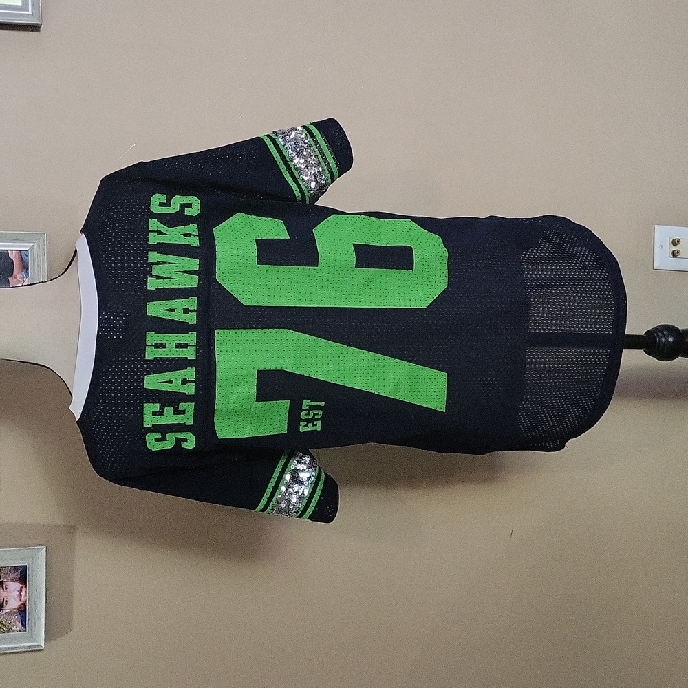 PINK Victoria's Secret Seattle Seahawks Jersey - Picture 2 of 15